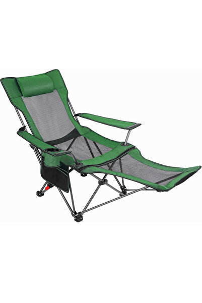 Binbirreyon Ayaklıklı Kamp Sandalyesi 4 Pozisyonlu Kamp Koltuğu Katlanabilir ...