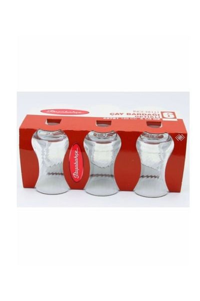 heybecollection Pasabahce 6-Piece Tea Cup