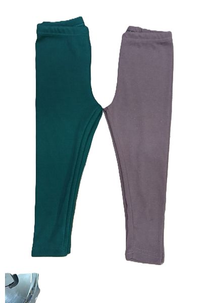 Fun Kids Funkids Ribbed Flexible 2-Piece Baby Boy Leggings Children's Leggings
