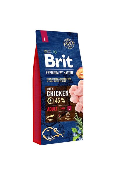 Brit Hrană uscată pentru câini Brit Premium Adult L, 15 kg