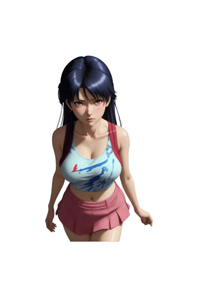 INOVATIX Set de 8 autocolante, Fată cu bețe de chibrit, INOVATIX®. 6 cm