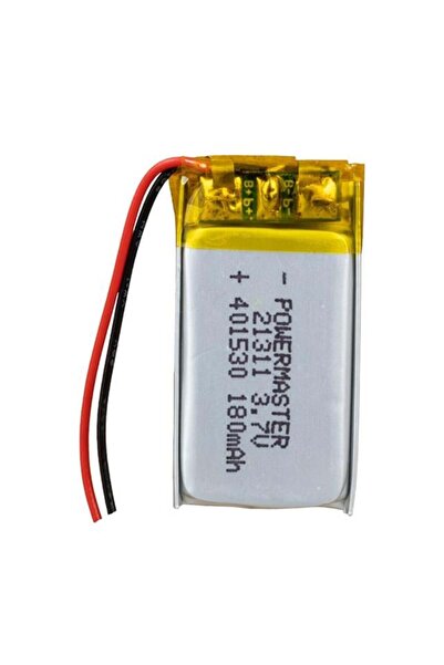 Powermaster 401530 3.7 Volt 180 Mah Lityum Polimer Pil