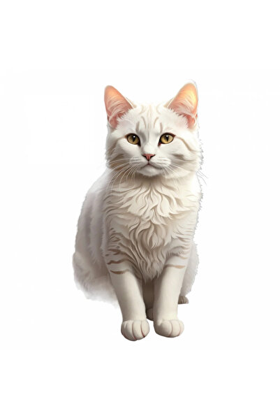 INOVATIX Σετ 8 τεμαχίων, Αυτοκόλλητο γάτας Burmilla, INOVATIX®. 6 εκ.