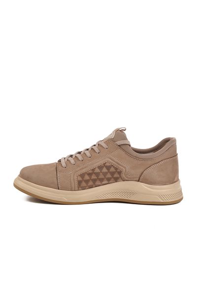 AYAKMOD Gray Genuine Leather Men's Casual Shoes 5Y2530-1812 m