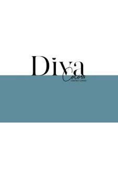 DİVA عدسات لاصقة ملونة من ديفا - هير بيتون DIVA HER BETON PLANO