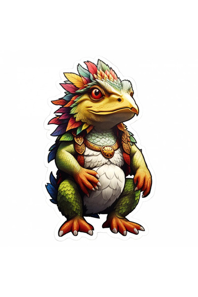 INOVATIX Σετ 8 τεμαχίων, Αυτοκόλλητο Μυθολογικός χαρακτήρας Κάππα με μετάλλιο...