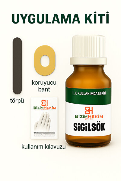 BİZİMHEKİM Siğilsök | Siğil Karşıtı Bitkisel Bakım Solüsyonu 20 ml