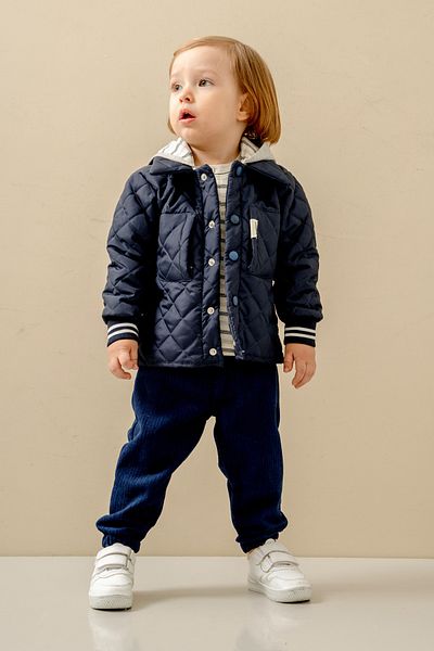 JNF kids Baby Boy & Children's Thin Coat Body Pants Triple Set
