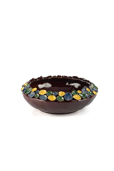 Mikasa Moor Mi̇kasa Moor Coffee Flower Bowl 35X12Cm