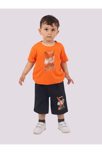armicem Mixed Printed Men's T-Shirt & Capri Set – Colorful and Comfortable Combination