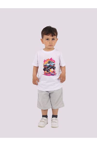 armicem Printed Men's T-Shirt & Capri Set