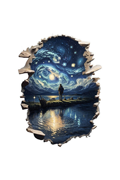 INOVATIX Set de 8 bucăți, autocolant cer înstelat, INOVATIX®. 6 cm