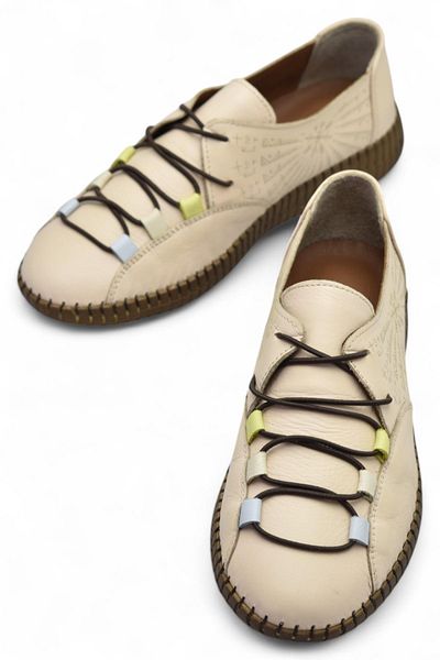 ISPARTALILAR 6000 Full Orthopedic Sole Genuine Leather Women's Casual Shoes
