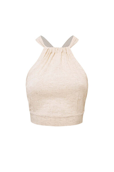 Le Monade Dreams Kenevir Halter Yaka Sırt Detaylı Üst