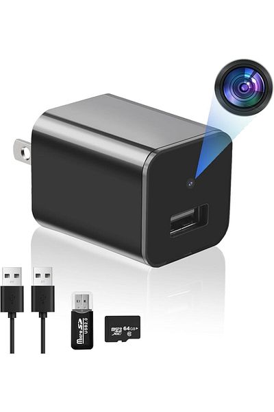 Generic Mini Charger Hidden Camera HD 1080P Motion Detection USB Wall Charger Camera Plug Camera Loop