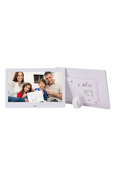 ONSG Digital Photo Frame 10 Inch, Smart Cloud, Multifunctional, Hd, White