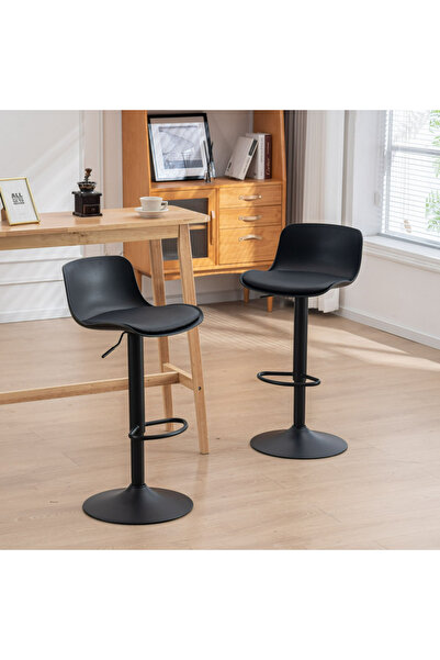 DEC13 Black stool bar stool