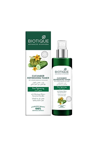 Biotique تونر الخيار المنعش لشد المسام 200 مل - تونر عشبي للوجه