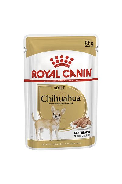 Royal Canin Royal Canin Breed Health Nutrition Chihuahua Adult - 85g (WET FOOD - Pouch) Pack of 12