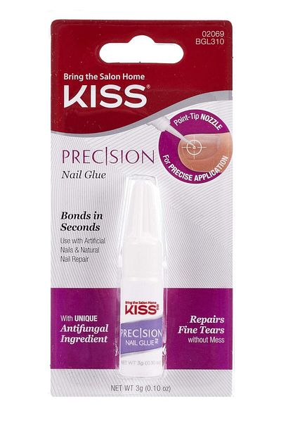 Kiss Pro Choice Precision Nail Glue, 0.10 oz