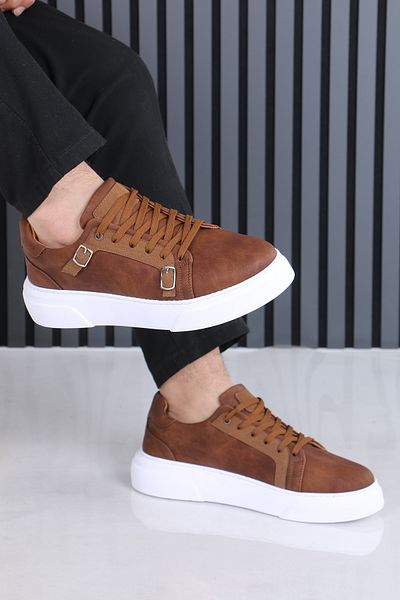sauron Madrid Model Men's Casual Sports Shoes with Double Buckle Orthopedic Soles