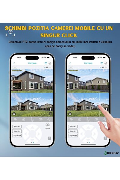 goBERA Ultra HD 3MP+3MP Wifi surveillance camera, 6W solar panel included, IP 66, battery