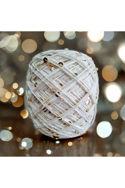 Kırlangıç Thick Sequin Cotton Hand Knitting Rope 220 Gr