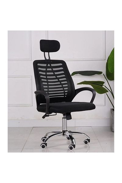 rexa Luxury Office Chair Adjustable Armrests Rolling Swivel Chair