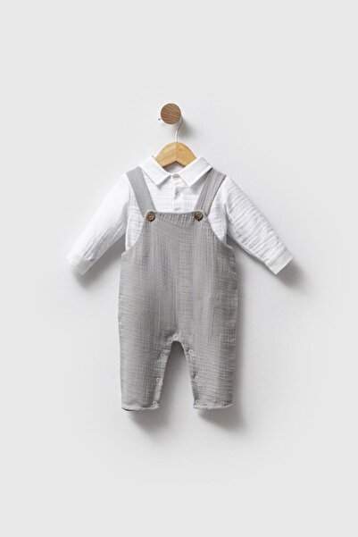 HAFY BABY Müslin Erkek Salopet