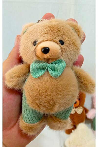 Pufline Elbise Giymiş Ayı Sevimli Peluş Ayı