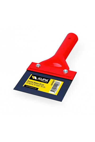 Kupa Kazıma Raspası Kalın Çelik Spatula 10 Cm. (4 aDET)