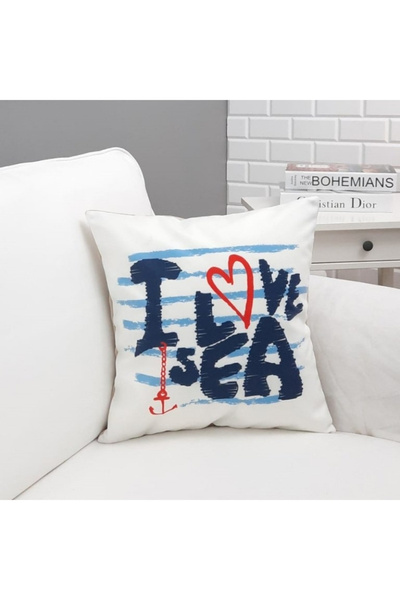 Dore Marine 8 Premium Kırlent Kılıfı - Yazlık Ev Dekorasyonu DRKR208