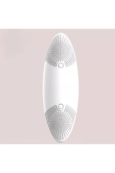 Influential Tech Ultrasonic Facial Device, Cleansing & Toning, Anti-Aging Massage, 3 Levels, White, 400mAh