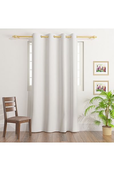 Home Box Single Light-Filtering Window Curtain with Eyelets – 140x160 cm