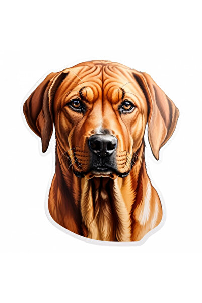 INOVATIX Set de 8 bucăți, autocolant pentru câine Rhodesian Ridgeback, INOVAT...