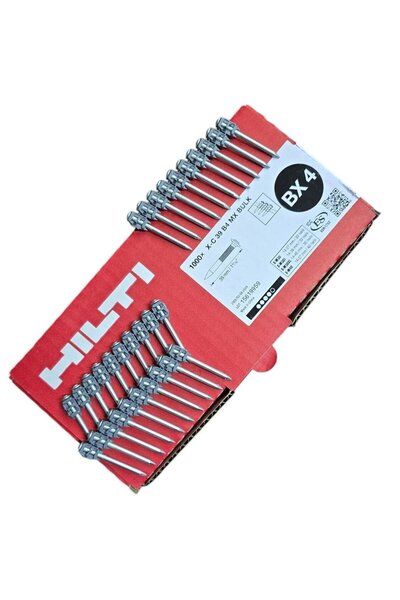 Hilti HİLTİ X-C B4 39MX Beton çivileri (şeritli)