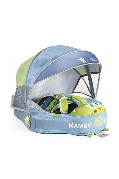Schulzz Dinosaur Pattern Sun Protection - Safe Child with Canopy and Safety Lock for Babies