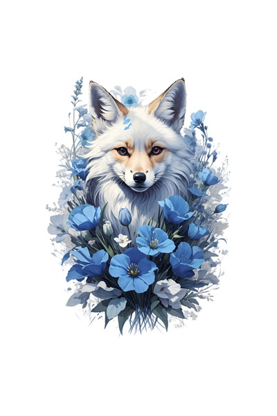 INOVATIX Σετ 8 τεμαχίων, Αυτοκόλλητο Λουλούδι Σκύλου, INOVATIX®. 6 εκ.