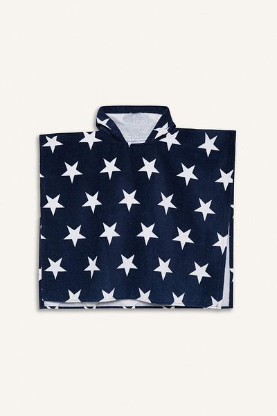 DeFacto Boy's Patterned Cotton Poncho Towel E5399A825Sm