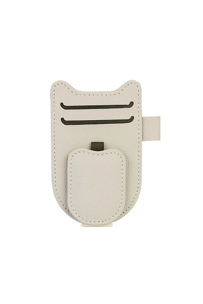 GlassySKY Magnetic Car Glasses Holder with Card and Pen Slot,Glasses Accessory Practical Easy to Use and Access