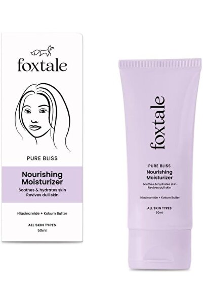 Foxtale مرطب مغذي للوجه مع النياسيناميد لترطيب لمدة 24 ساعة، خفيف الوزن وغير ...