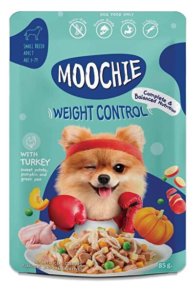 MOOCHIE طاجن مع ديك رومي - كيس للتحكم في الوزن 85 جم، عبوة من 6 قطع