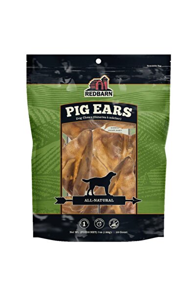 Redbarn Pig Ears Nat Wrapped Chews 0.65oz/18.4g 5 COUNT
