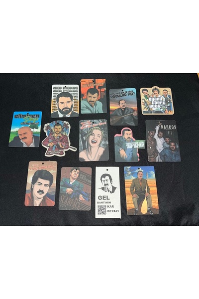 FEDA İSTANBUL Yazılı oto kokuları