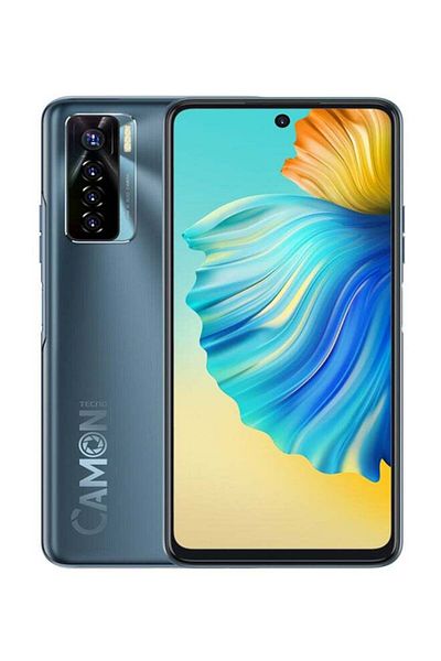 TECNO كامون 17 برو ثنائي الشريحة، أزرق ستيلووتر، ذاكرة وصول عشوائي (RAM) سعة 8 جيجابايت، سعة تخزين 128 جيجابايت، يدعم تقنية 4G LTE - إصدار الشرق الأوسط
