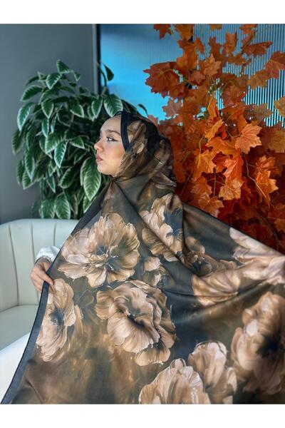 Oxygen Scarfs Розалін Візерунковий Шовковий Шарф-13000