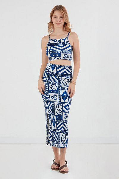 Fulla Moda Bürümcük Fabric Patterned Set of 2