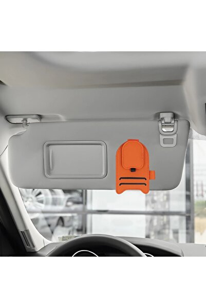 GlassySKY Magnetic Car Glasses Holder with Card and Pen Slot,Glasses Accessory Practical Easy to Use and Access