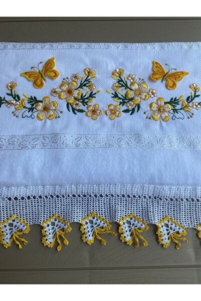 Peacock Ручна робота з вишивкою та 3D-вишивкою Рушник для рук