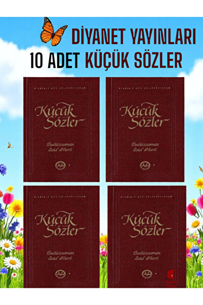 Türkiye Diyanet Vakfı Yayınları 10 Adet Küçük Sözler Diyanet Yayınları Risale...
